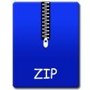 zip拉链电脑图标